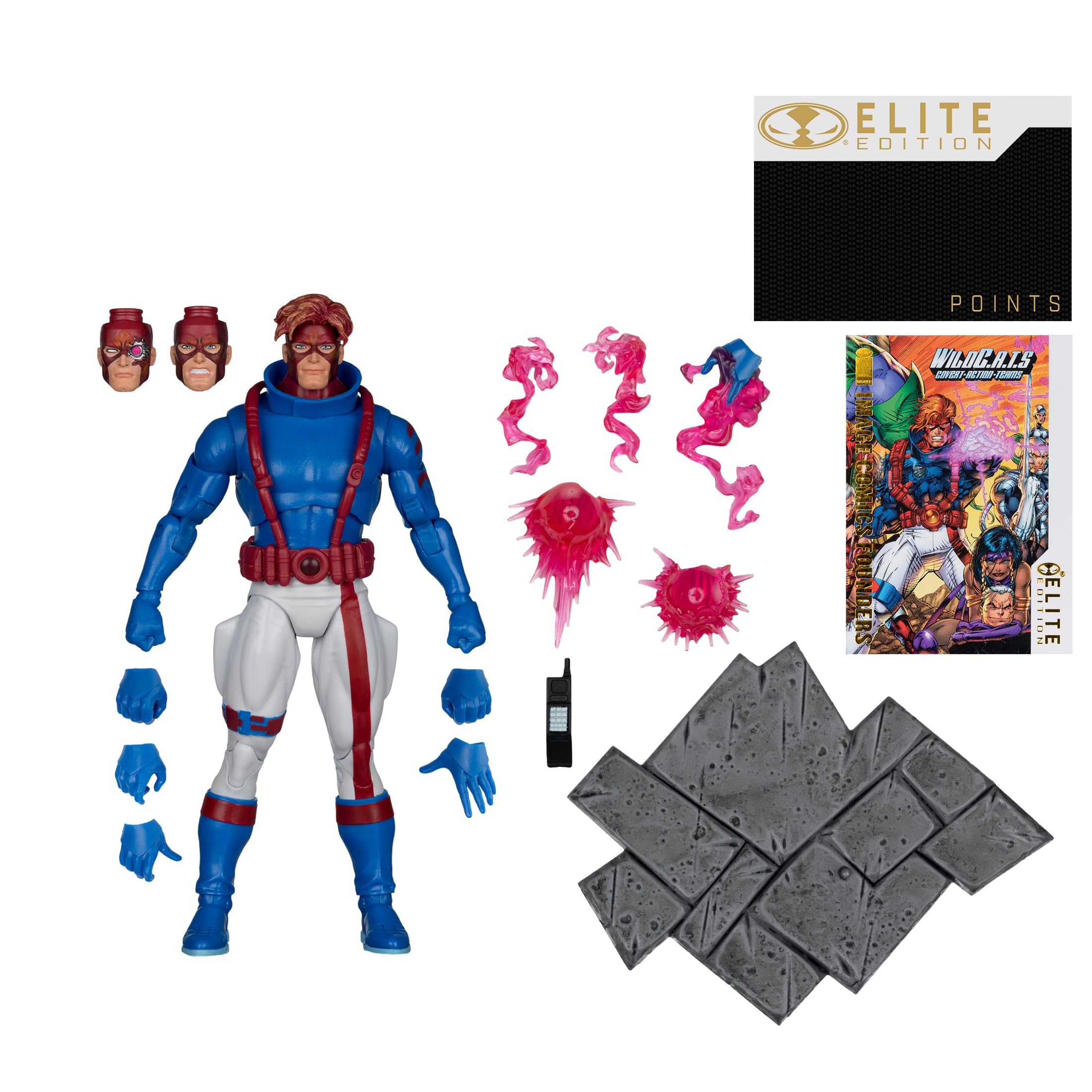 Amazon.com: McFarlane Toys-DC Multiverse Spartan (Wild C.A.T.S